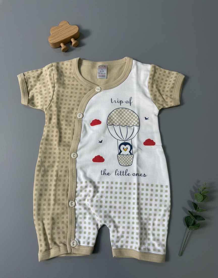Trip of the Little Ones Baby Romper β Soft & Cute
