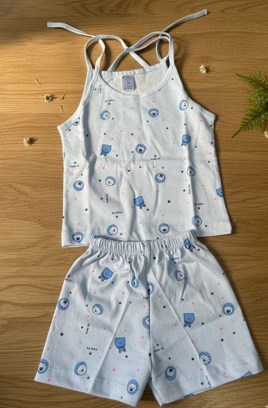 Dark Blue Baby Pajama set